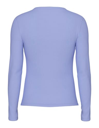 Pieces Pcruka top donna jersey maniche lunghe L lavanda