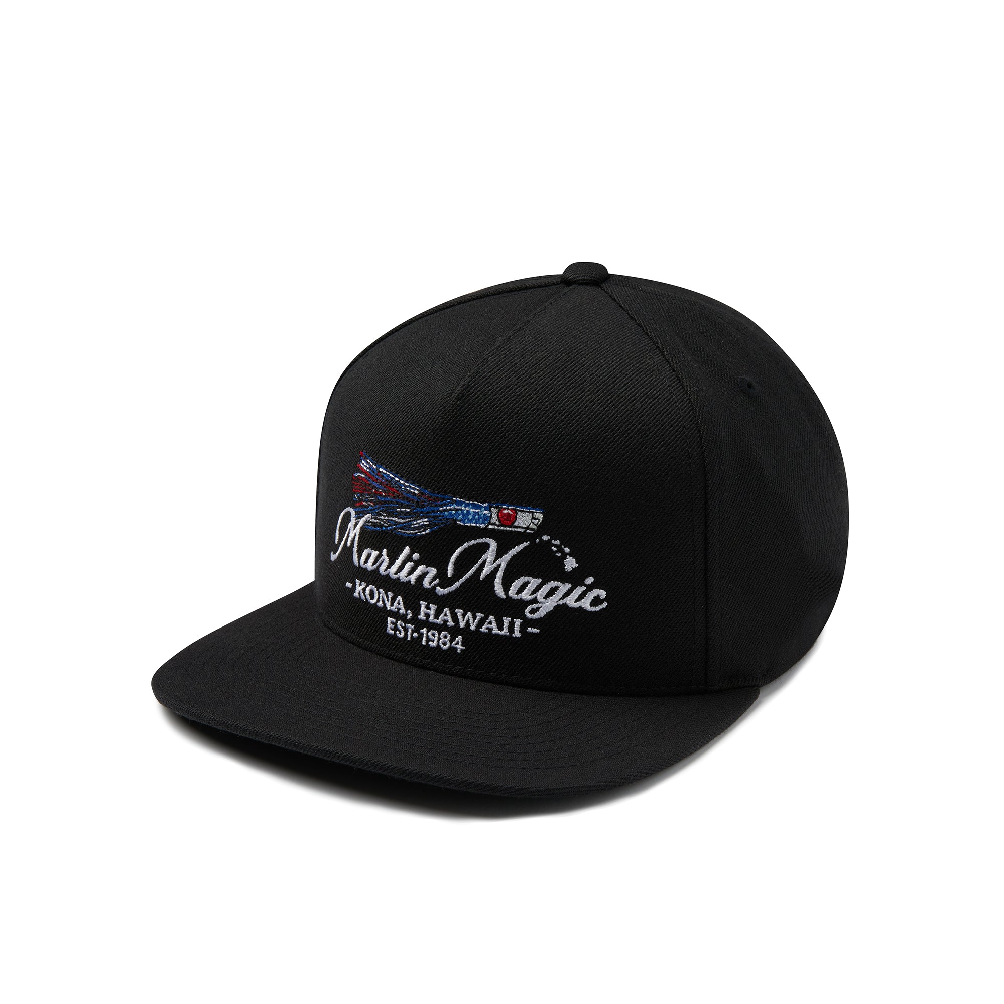 Pelagic Marlin Magic Lure cappello snapback nero