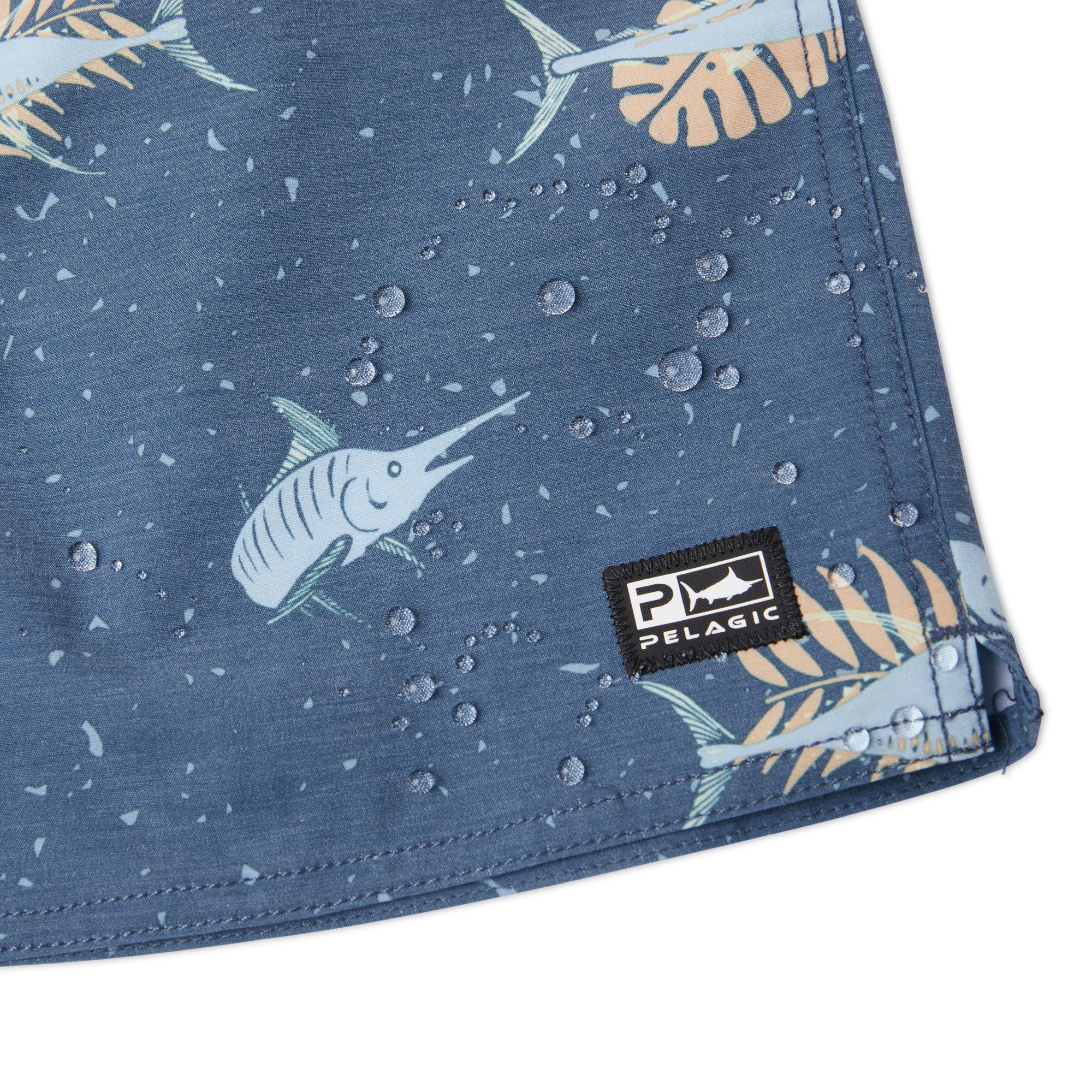 PELAGIC Youth Dockside shorts ragazzo Smokey Blue