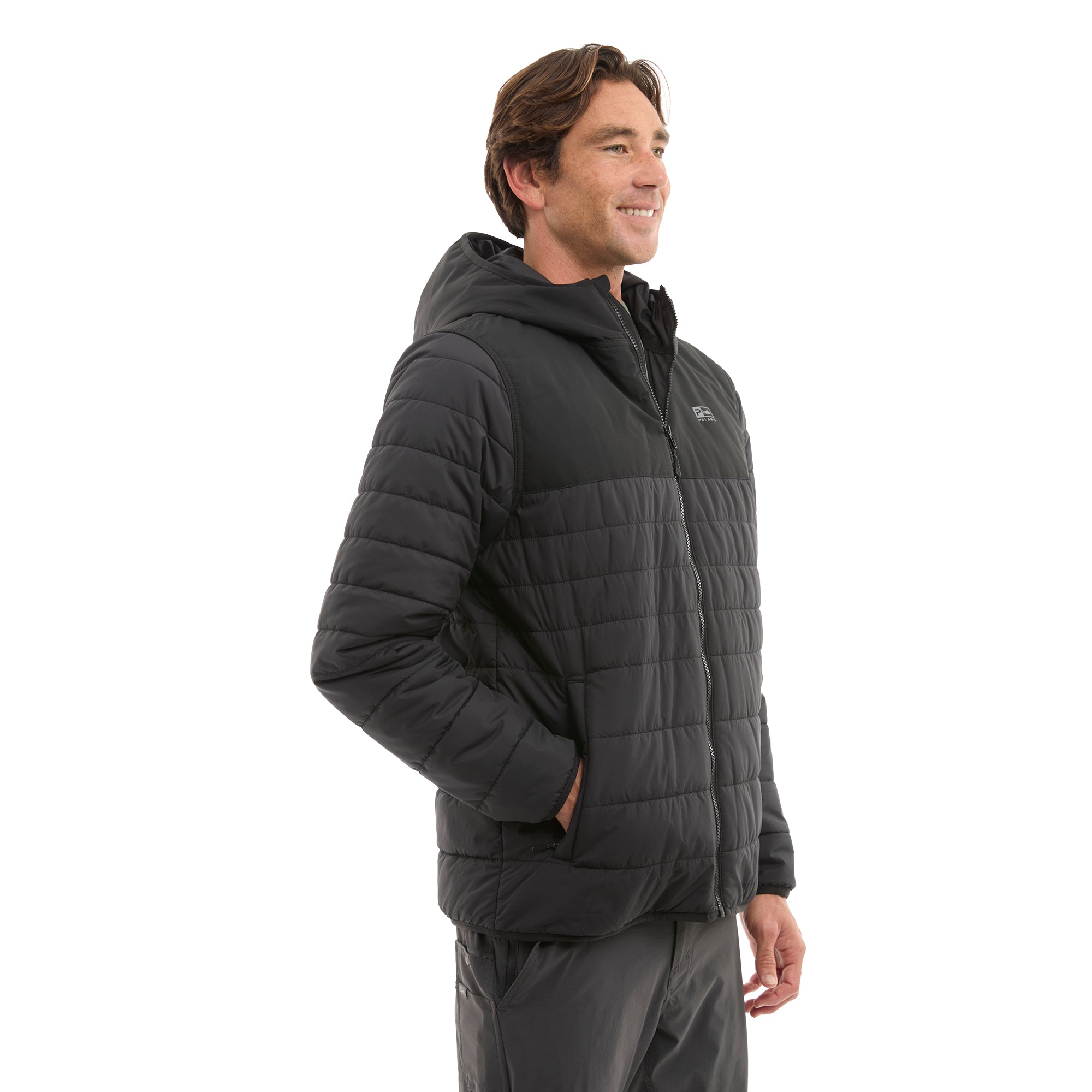 PELAGIC Cold Front giacca piumino uomo nero imbottito