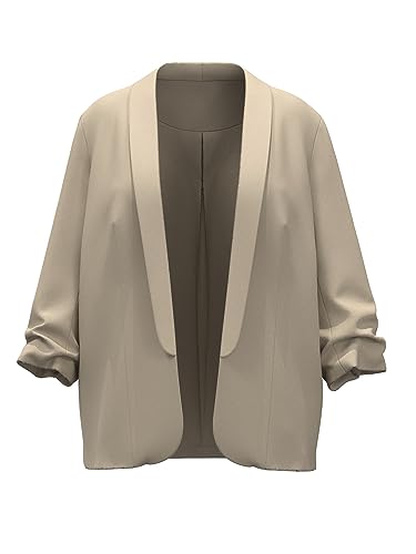 Pieces Blazer donna 52 Plus verde Deep Lichen Green