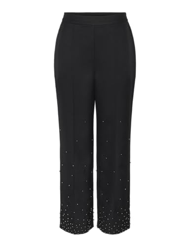 PIECES Pcru HW Embelish Pantaloni Donna XL vita alta