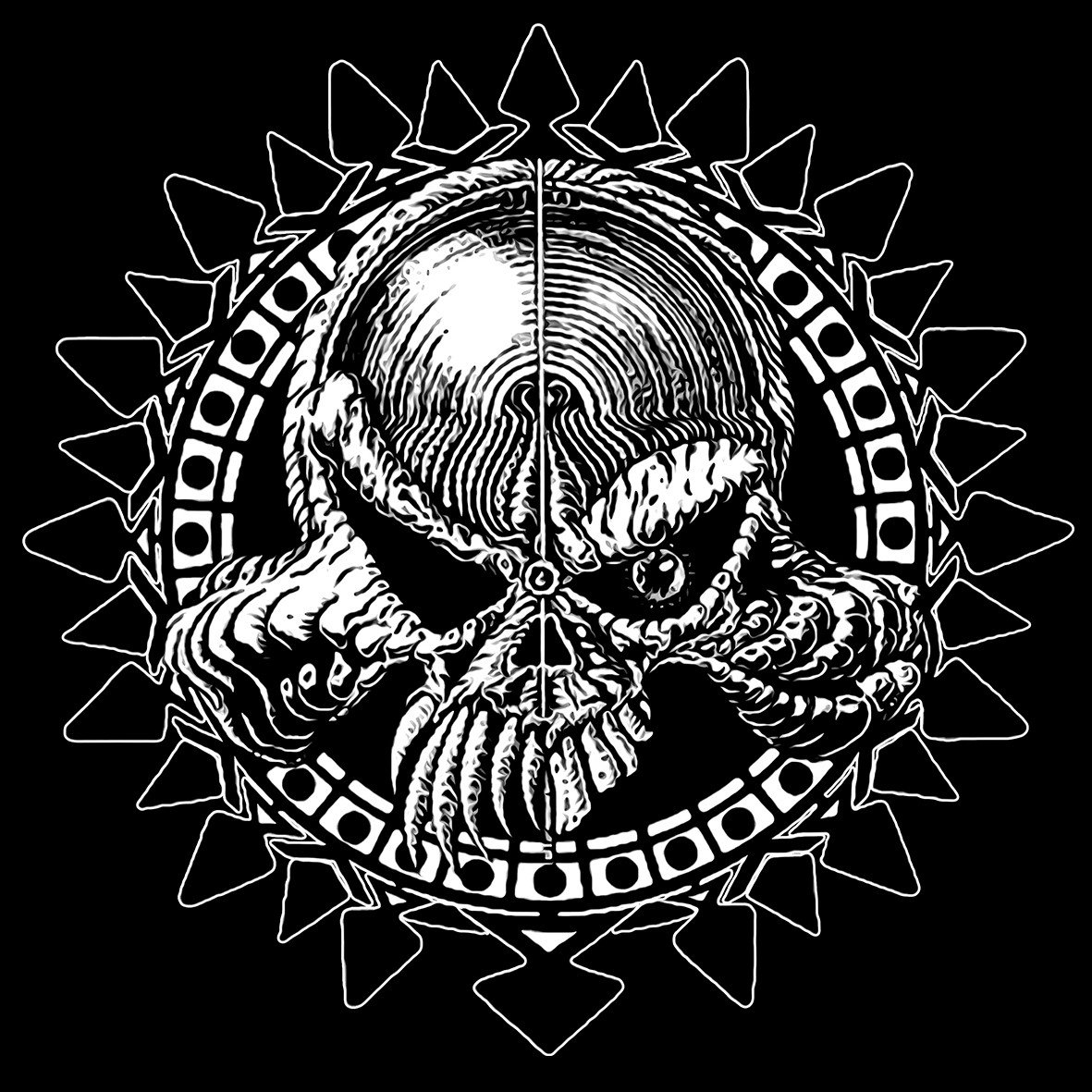 Matrix Music Store Zona 99 Black Logo t-shirt cotone organico