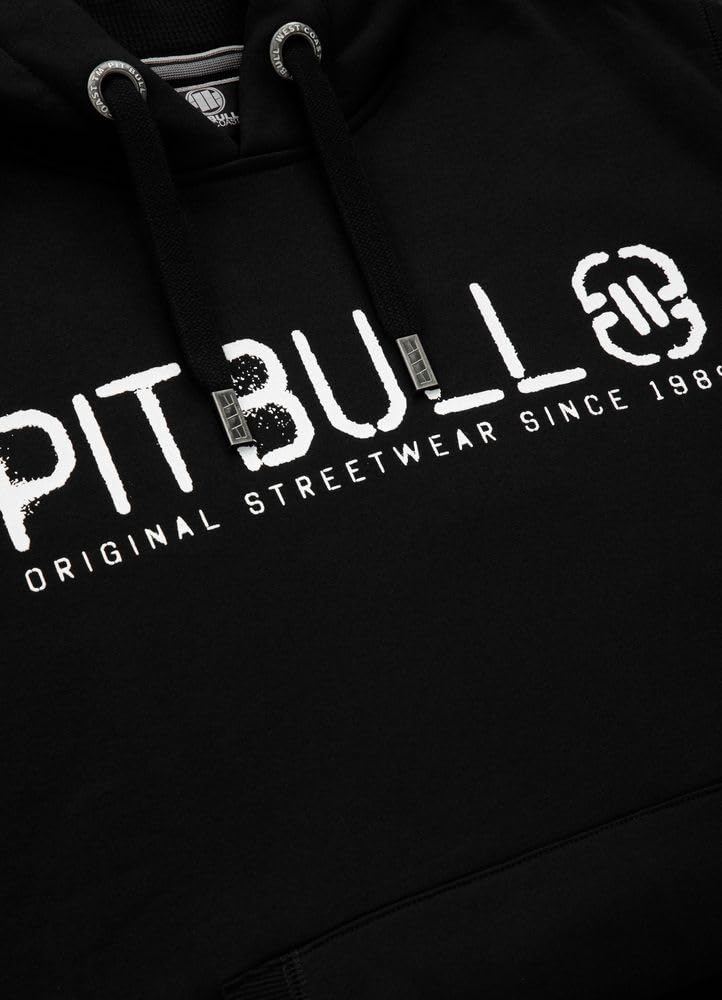 Pit Bull West Coast Origin felpa uomo cappuccio cotone