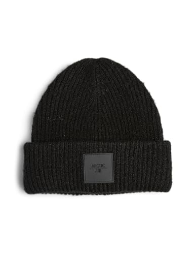Pieces Pcpyron New Hood berretto donna nero patch