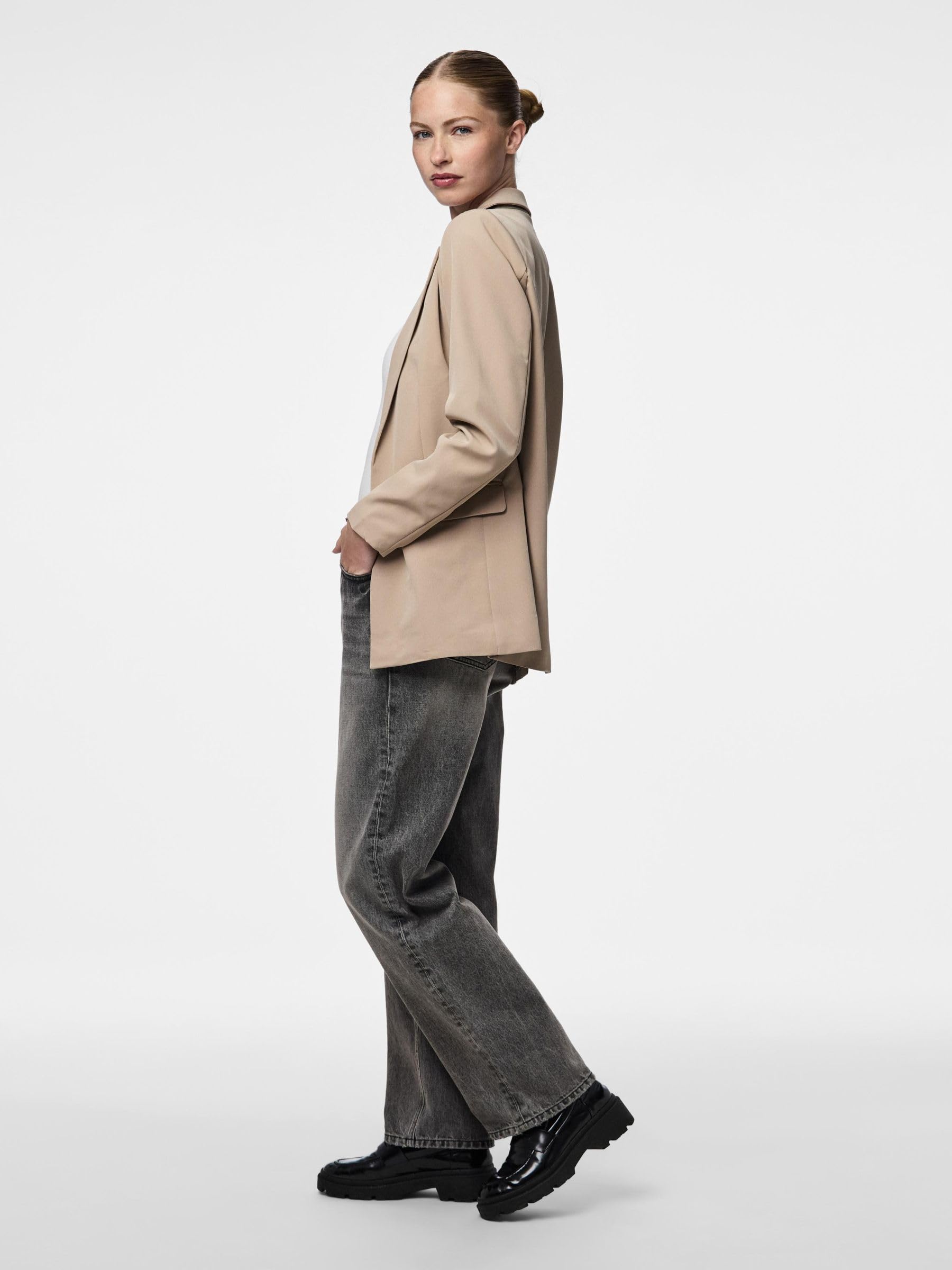 Pieces PCBOZZY blazer donna monopetto uso quotidiano