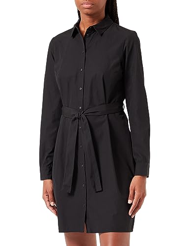Pieces Pcnika LS Shirt Tie Dress Noos BC vestito S con lacci