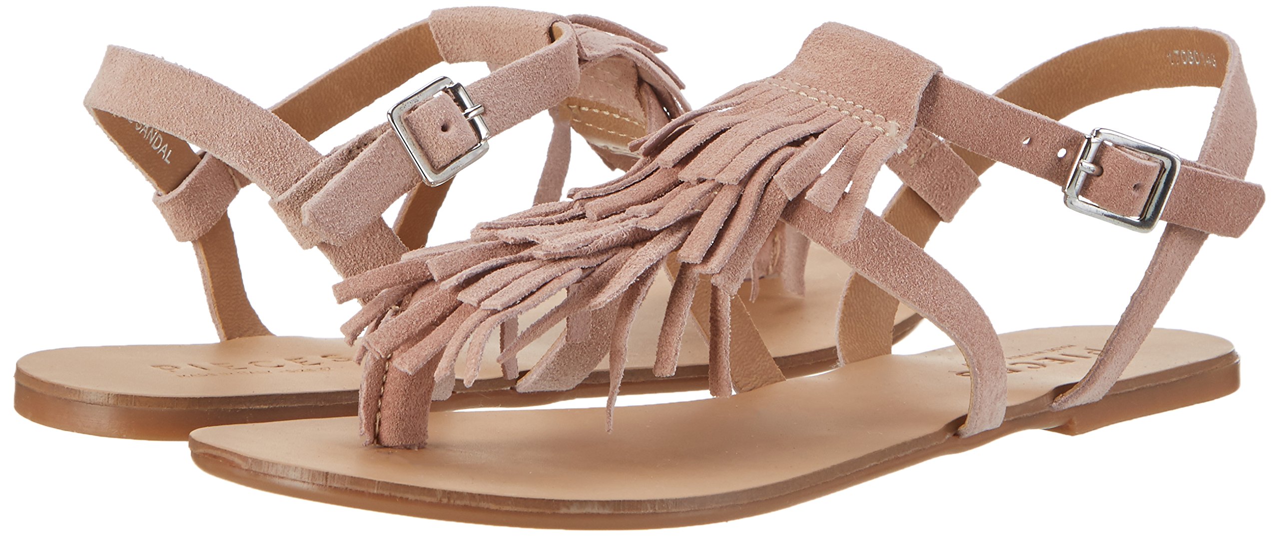 Pieces Psberta sandali donna 39 scamosciato frange