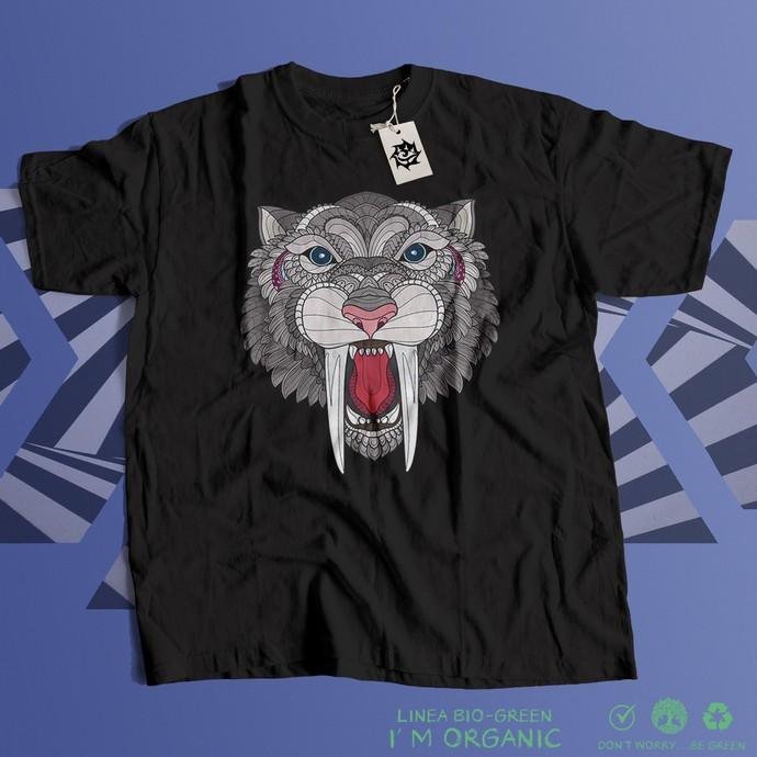 Matrix Music Store Beard Edo The Animal maglietta tigre stampa digitale