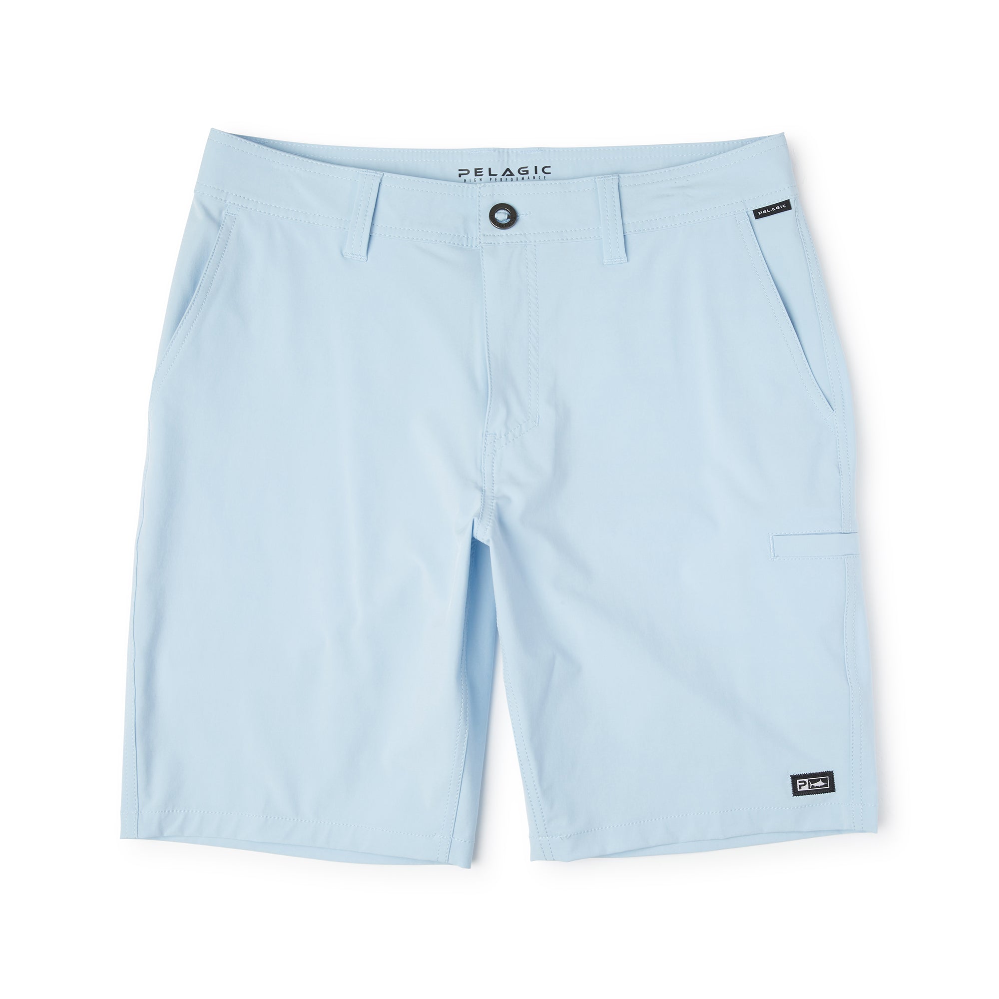 Pelagic Mako shorts uomo azzurri tessuto elasticizzato