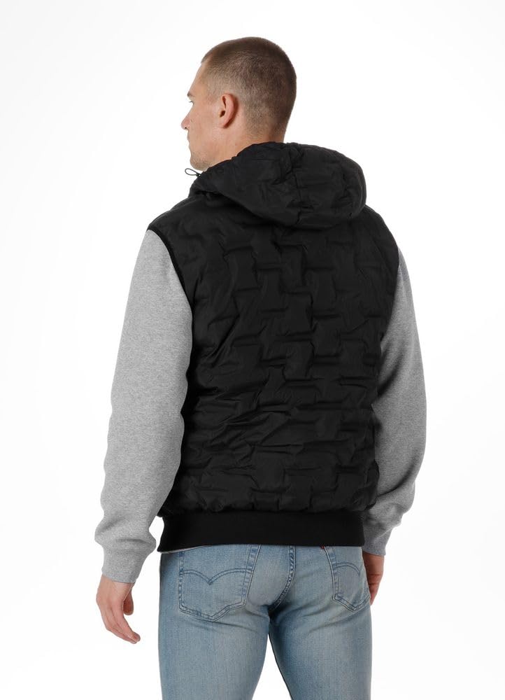 Pitbull Carver gilet uomo con cappuccio caldo sportivo