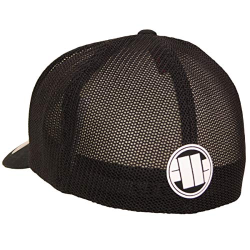 Pitbull Old Logo cappellino baseball nero mesh