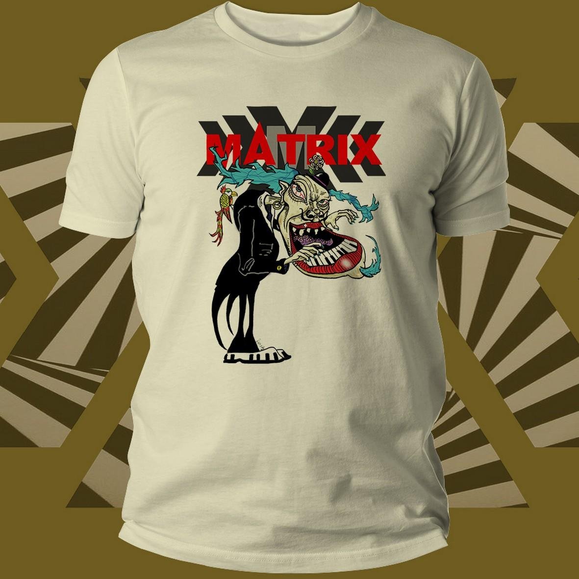Matrix Music Store Freaks Negatroni Piano Teeth t-shirt unisex