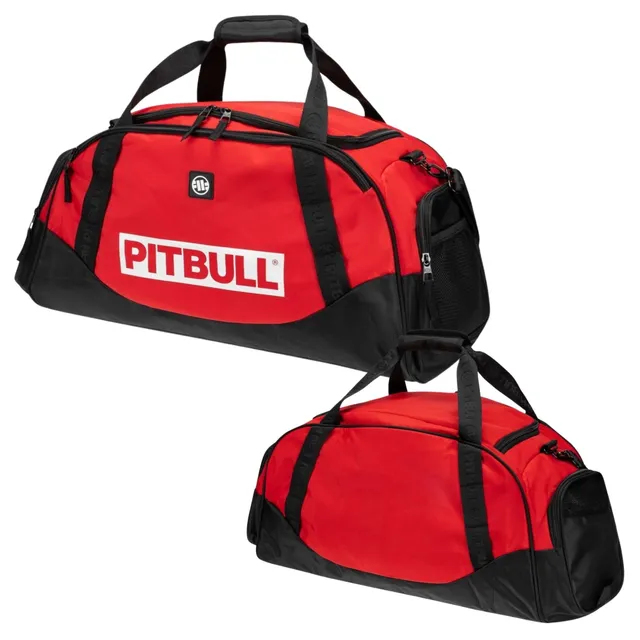 Pit Bull West Coast Sport borsone sportivo rosso unisex nylon