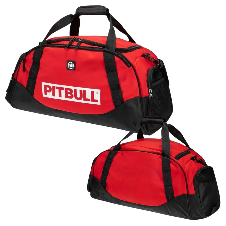 Pit Bull West Coast Sport borsone sportivo rosso unisex nylon