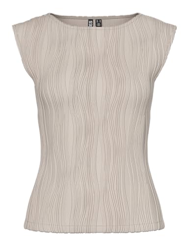 Pieces Pctinnika SL Top Jrs BC top donna argento