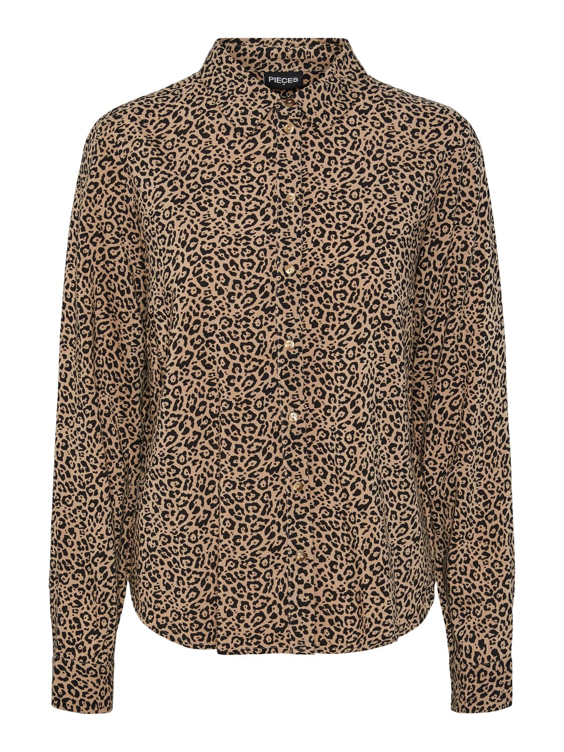 Pieces Pcnova LS Shirt Noos BC camicia donna