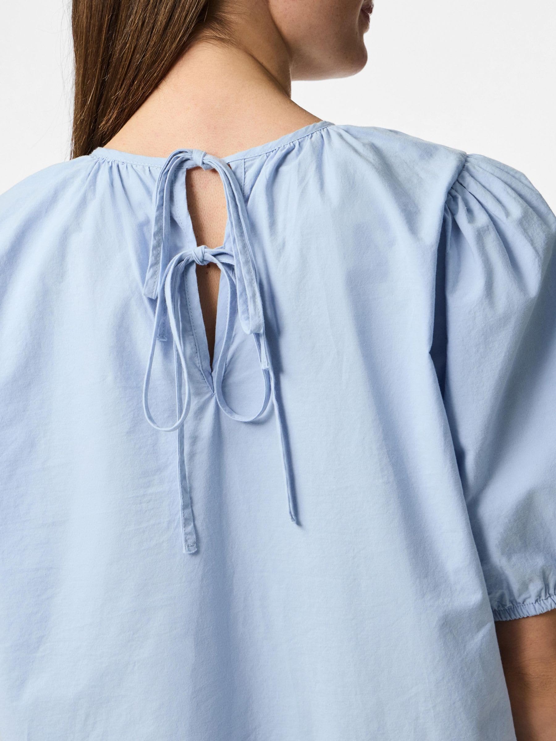 Pieces Pcsalmina 2/4 vestito donna M blu cachemire