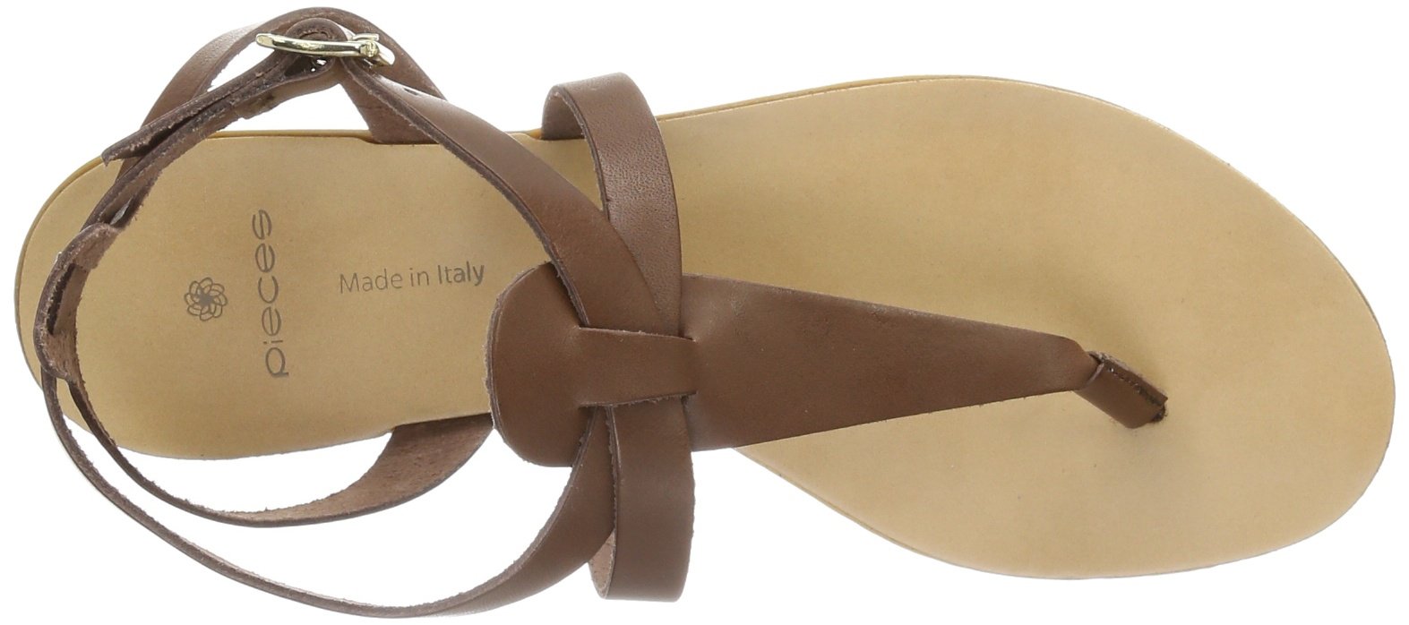 Pieces & Peace Cathie New Leather Sandal sandali mocca 39 EU