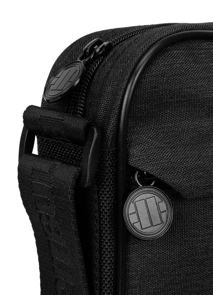 Pitbull New Logo II borsello uomo nero nylon