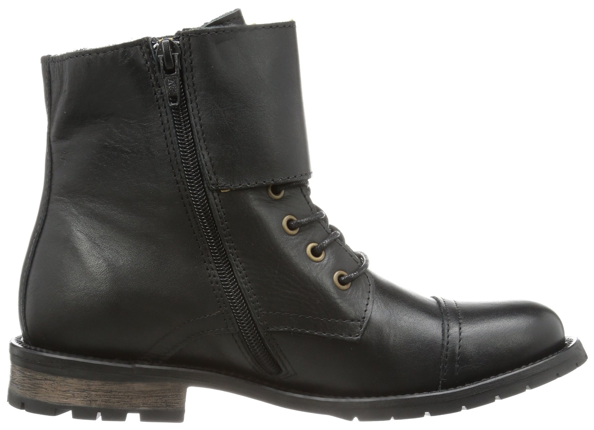 Pieces Senida 17051923 stivali donna pelle nera 38 EU