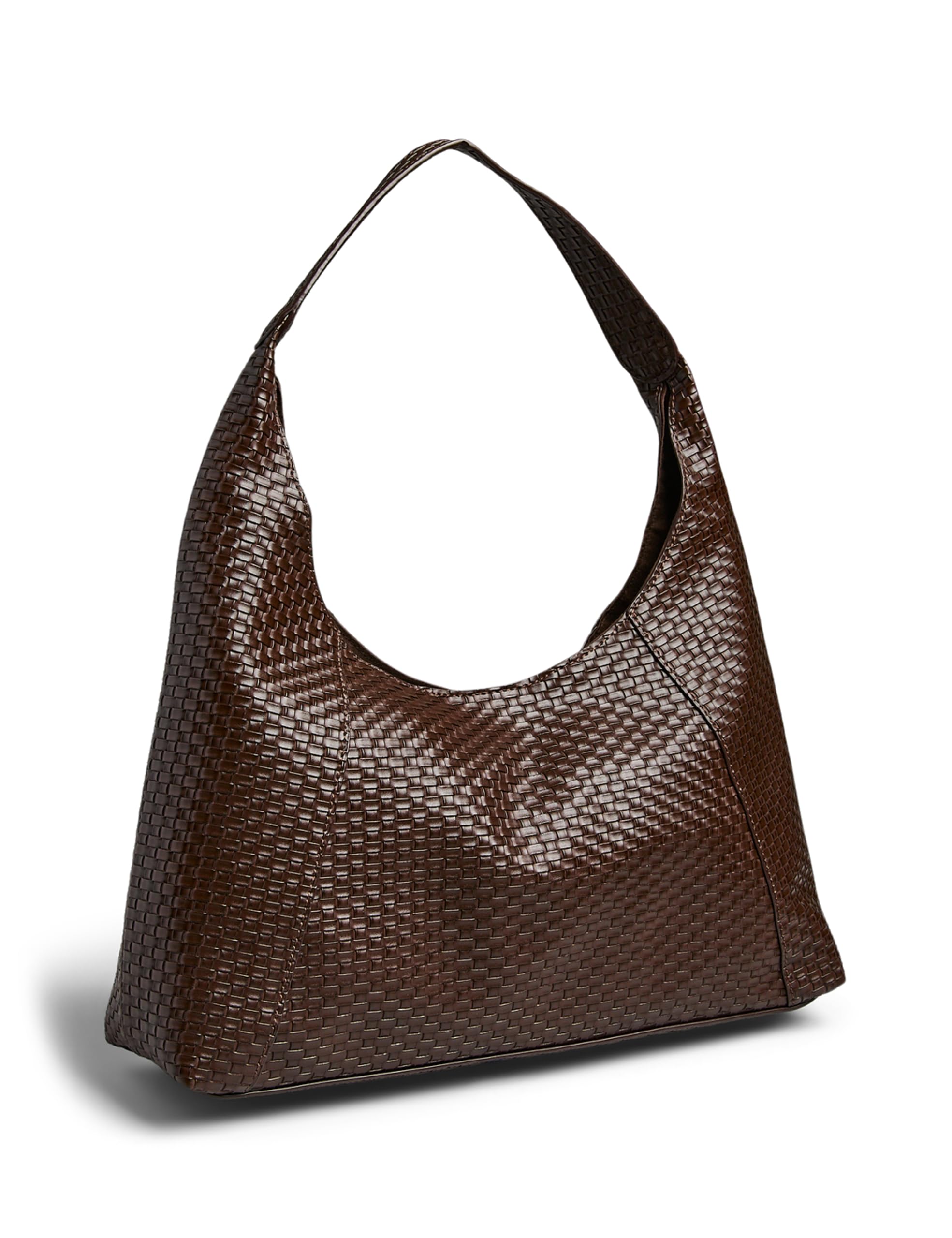 Pieces Pcjoye Borsa Hobo Intrecciata Chicory Coffee