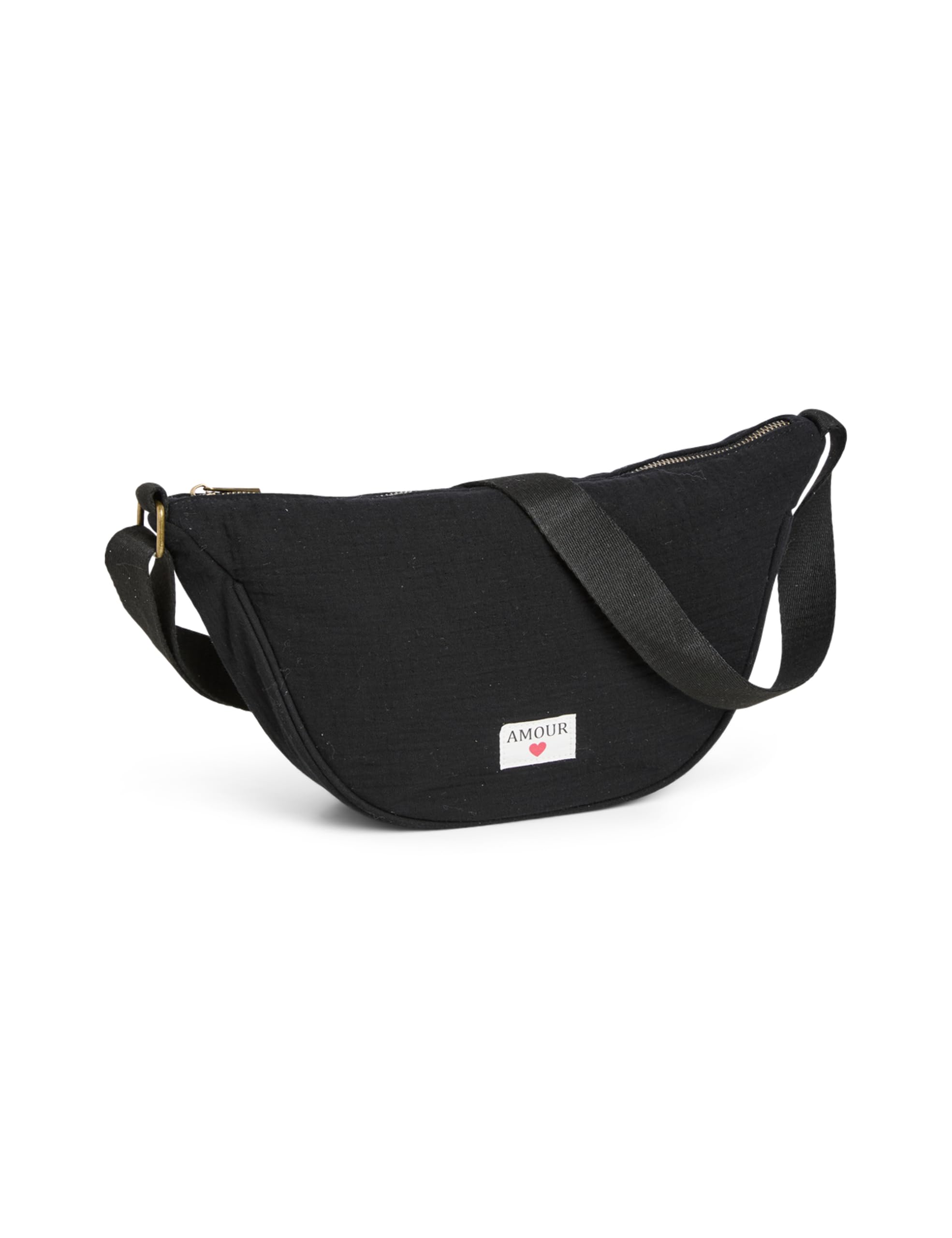Pieces Pcjoline Amanda Bumbag marsupio nero