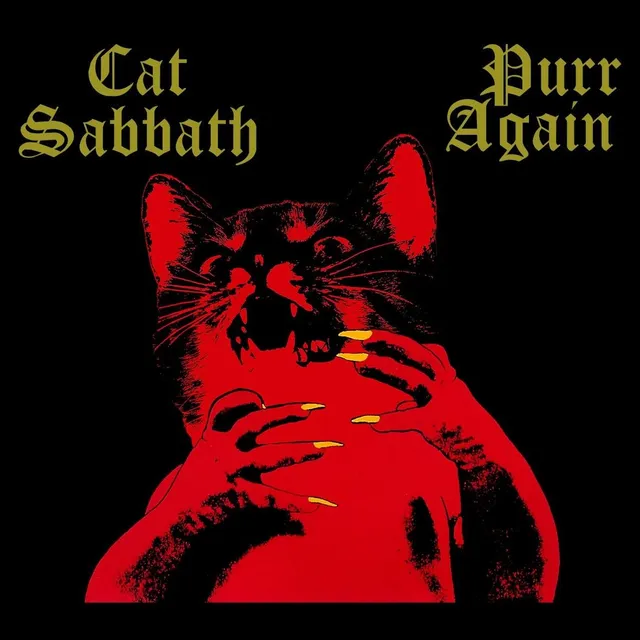 Cats Cat Sabbath Purr Again t-shirt unisex