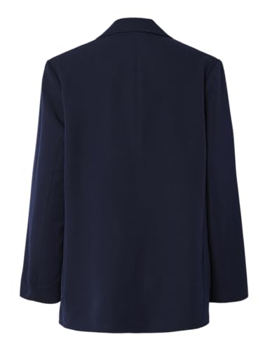 Pieces Pckamil Blazer Oversize Donna Blu Oltremare S