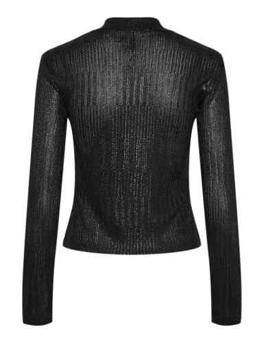 Pieces Pcrocky LS T-Neck maglia donna taglia M collo alto