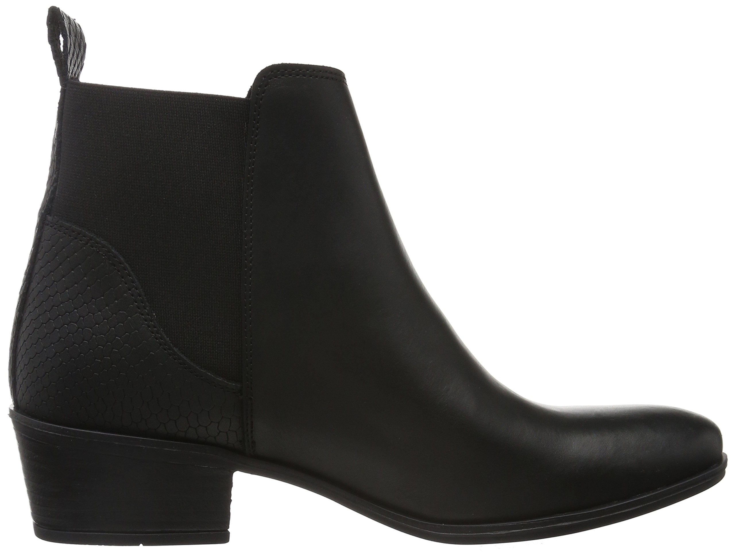 Pieces Psbecca Leather New Boot Black stivali 40 EU