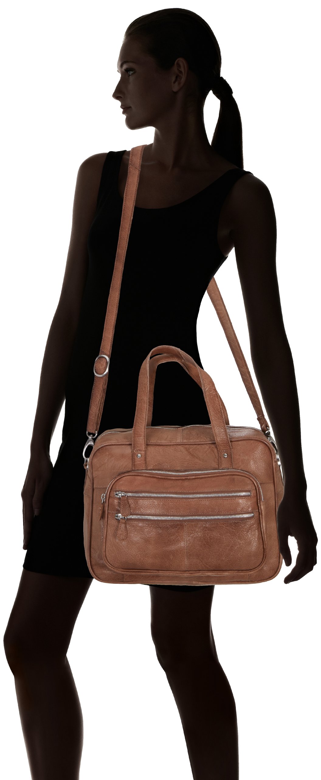 Pieces Loa Leather Bag 17055452 tracolla 36x27x15 cm