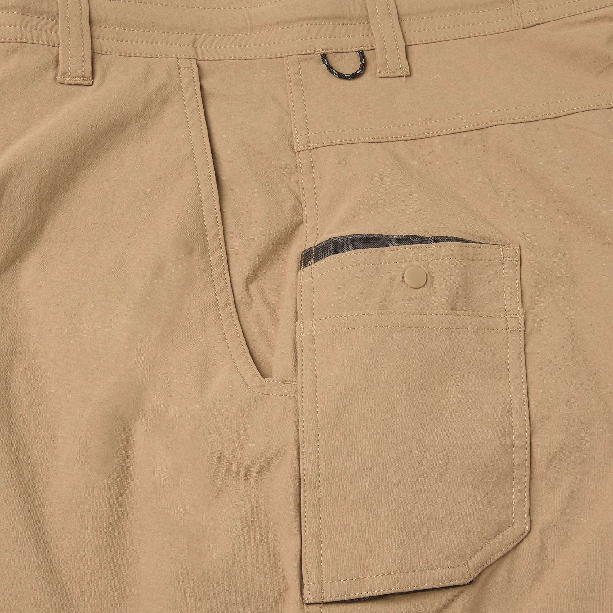 Pelagic Flyline pantaloncini uomo kaki scuro asciugatura rapida
