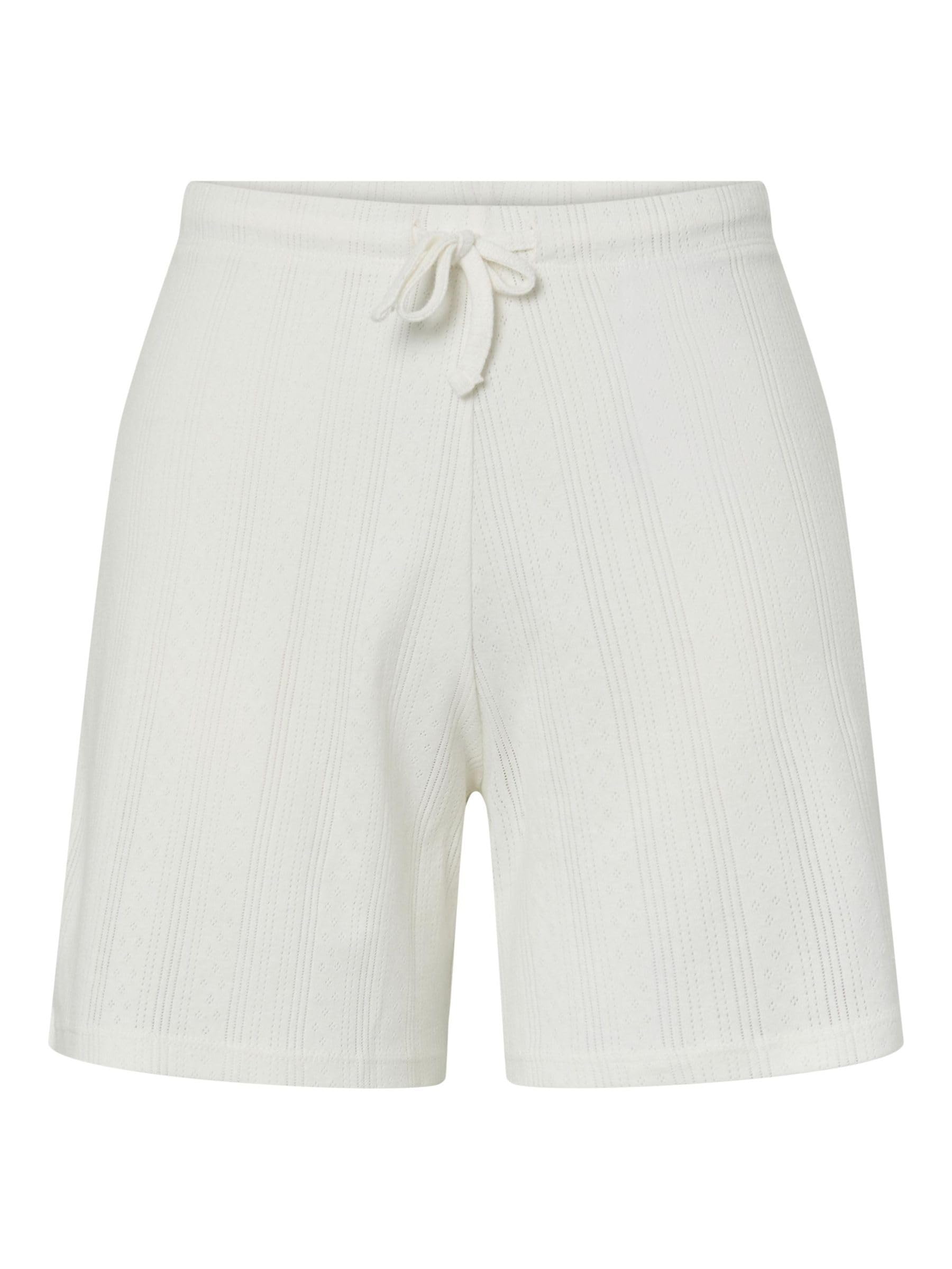 Pieces Pcmarie HW Pointelle Pantaloncini Blu Cachemire