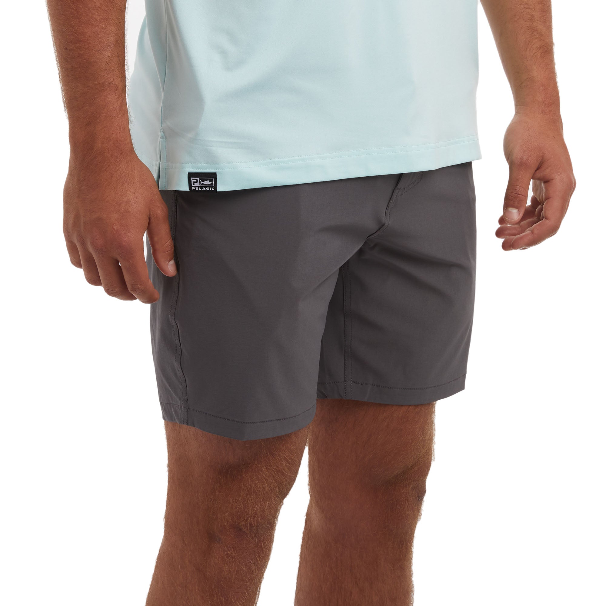 Pelagic Mako pantaloncini uomo grafite elasticizzati