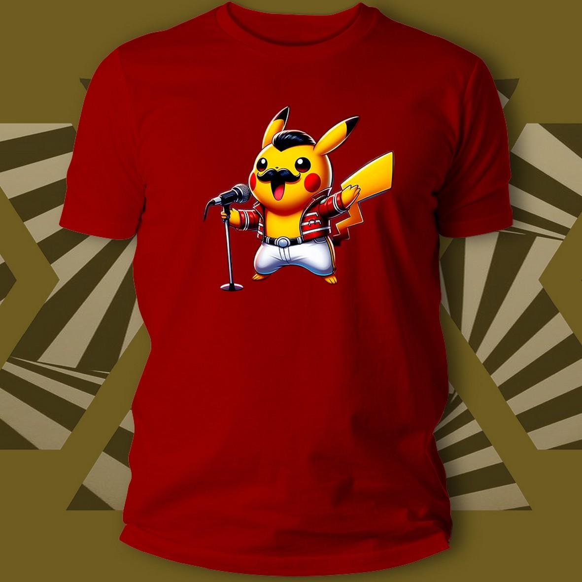 Matrix Tribe-Tee Rex Pika-Freddie t-shirt unisex cotone