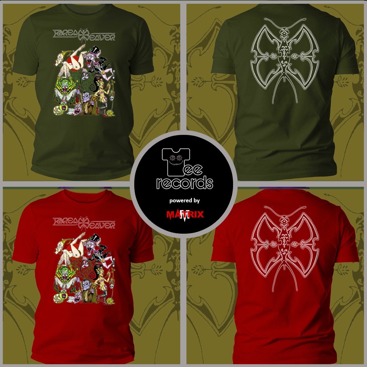 Matrix Music Store Dreamweaver III t-shirt cotone organico