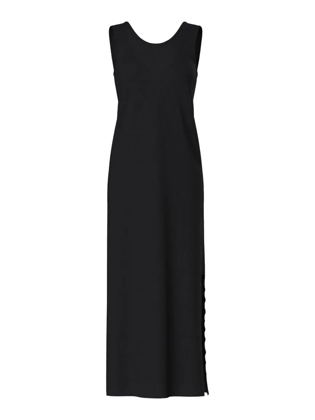 Pieces Pcflora SL maxi dress donna senza maniche taglia M