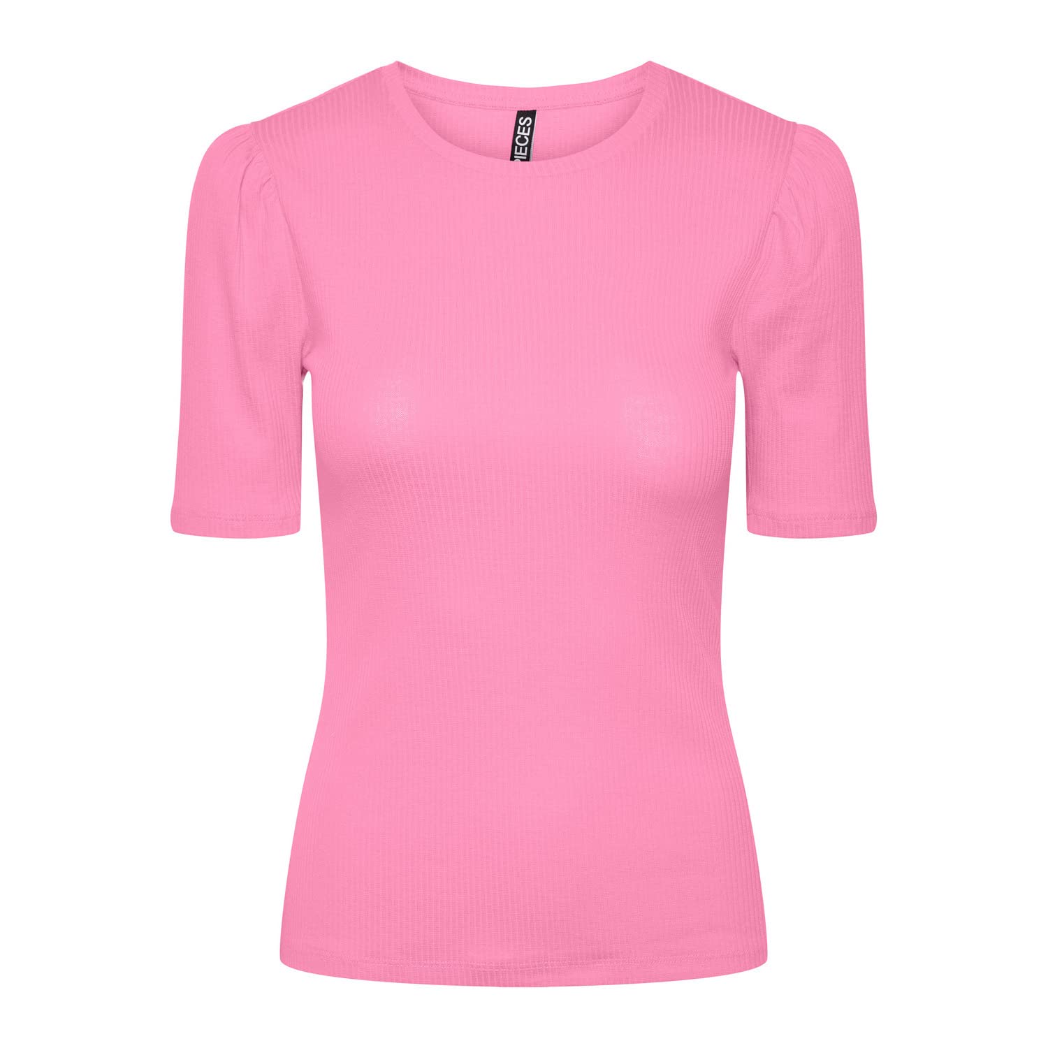 Pieces Pcruka Puff Top t-shirt donna maniche corte