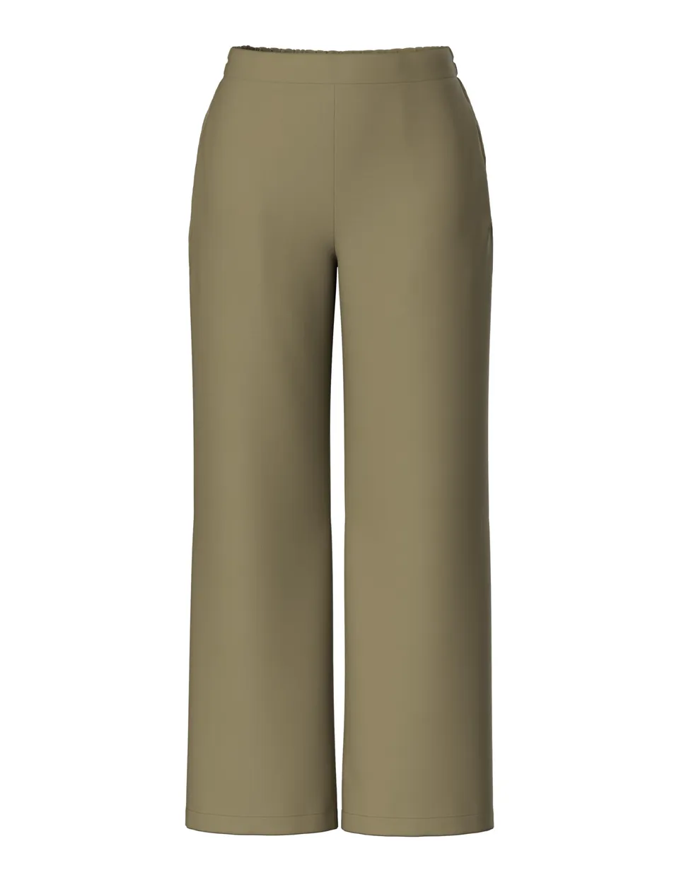 PIECES Pcbozzy HW Wide Plain pantaloni donna XS 30L