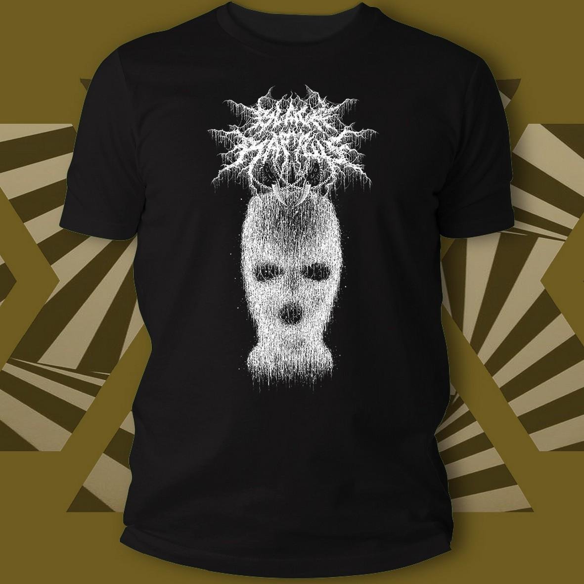 Matrix Music Store Black Raptus Mask maglietta nera cotone organico