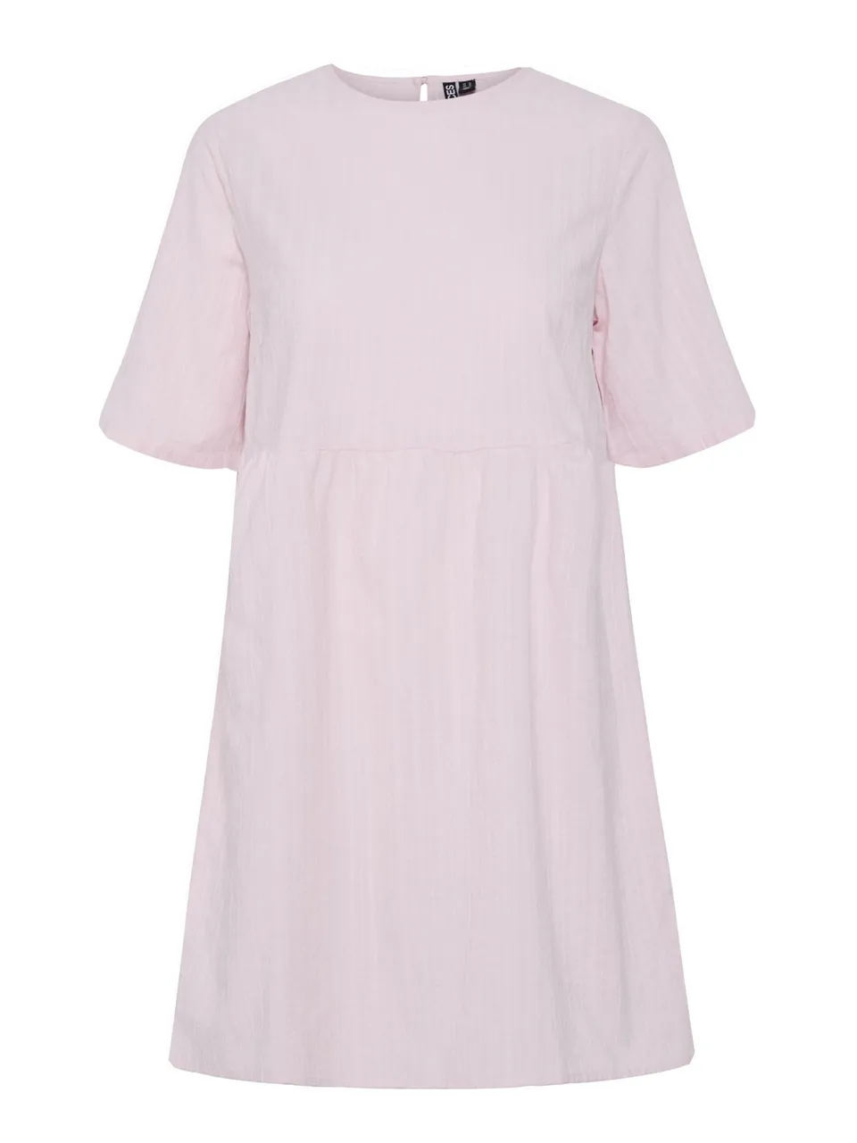 Pieces Pcmuna SS O-Neck vestito corto XS scollo tondo