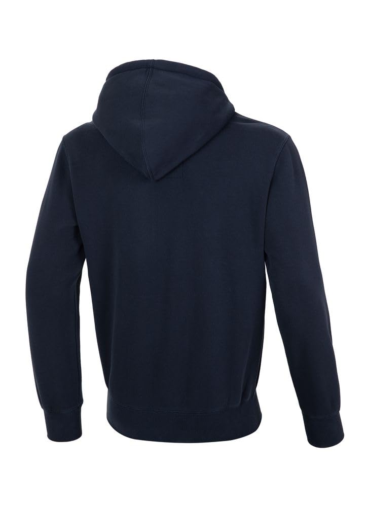 Pitbull Washed Lancaster Basics Hoody Zipper felpa uomo in cotone