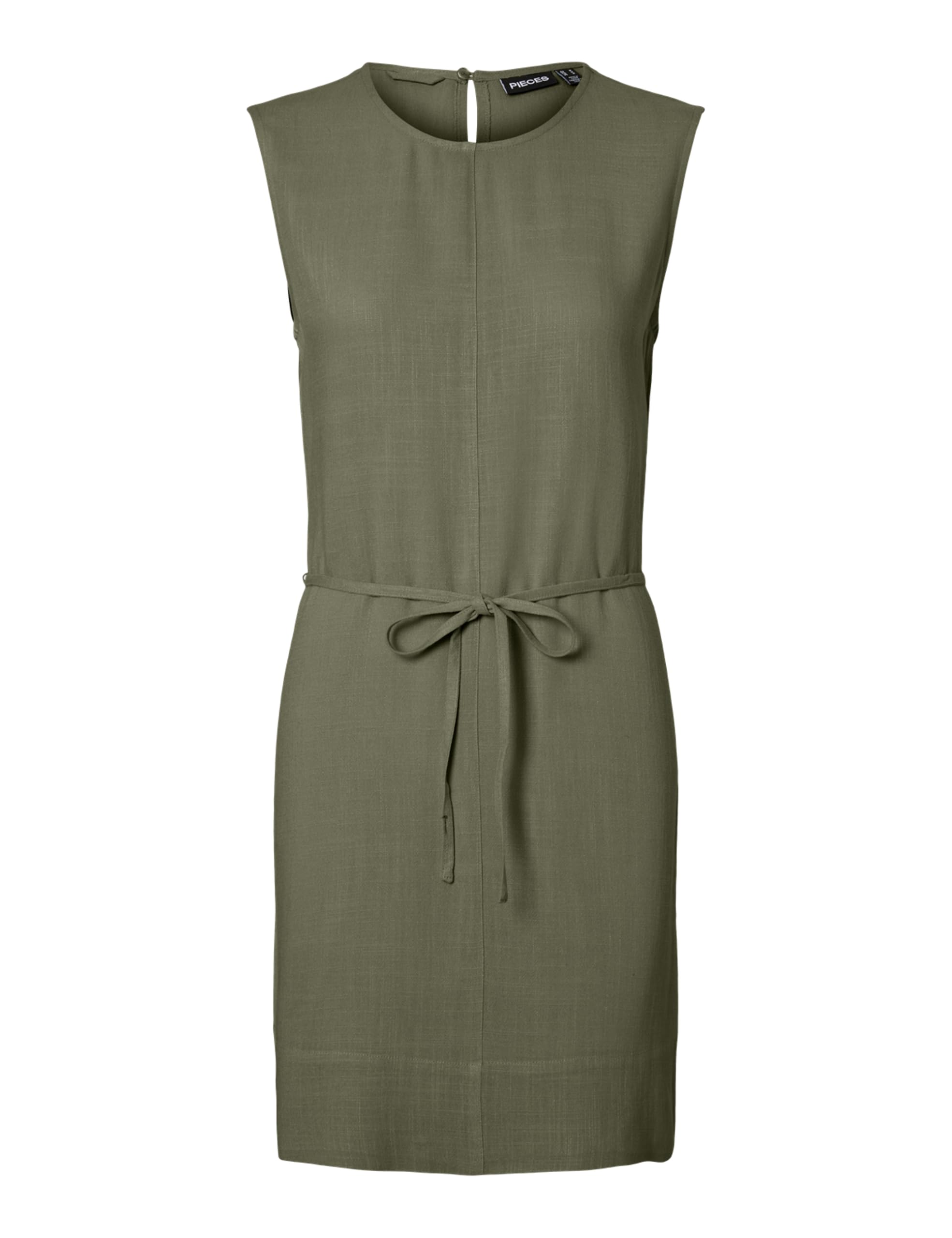 Pieces Pcvinsty SL Dress abito donna nero uso quotidiano