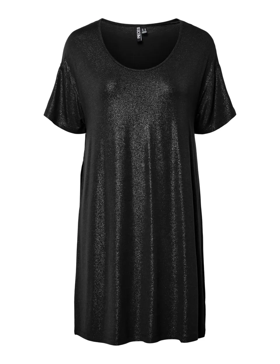 Pieces Pcalice SS Glitter Dress Jrs abito M tessuto elasticizzato