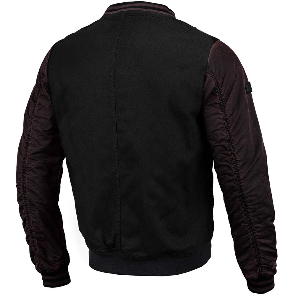 Pit Bull Sea Fire giacca nylon nero bordeaux S antivento
