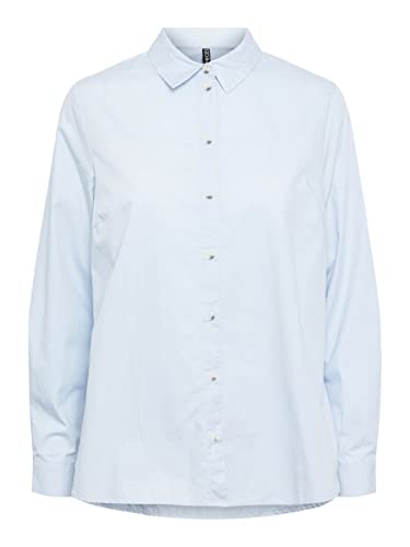Pieces Pcofelia camicia donna kentucky blue taglia L cotone