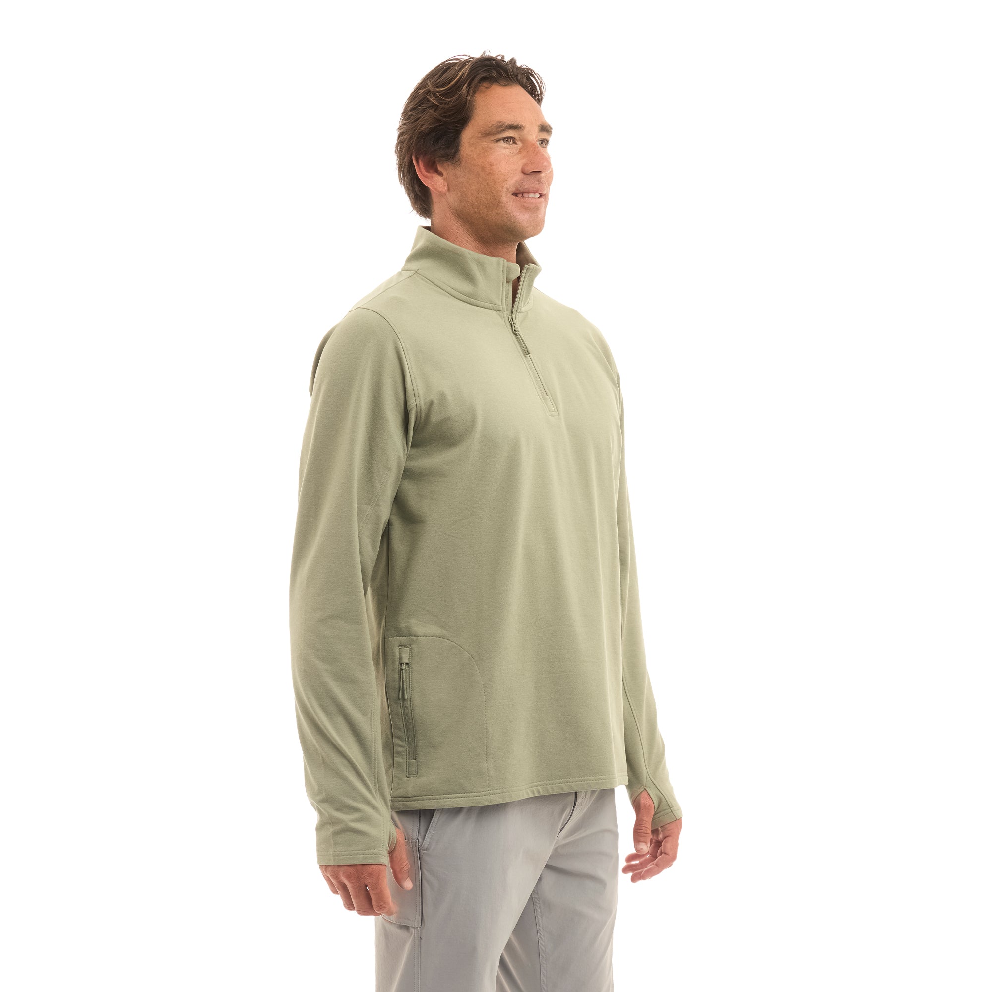 Pelagic Daybreak pile collo alto mangrovia elasticizzato