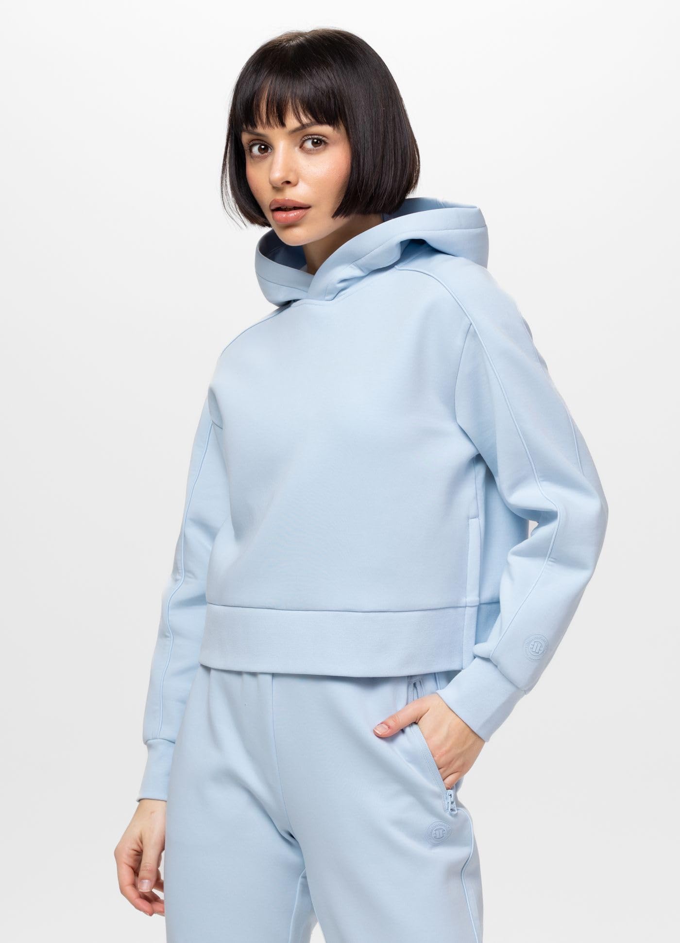 Pitbull Discovery Felpa Donna con Cappuccio XL Oversize