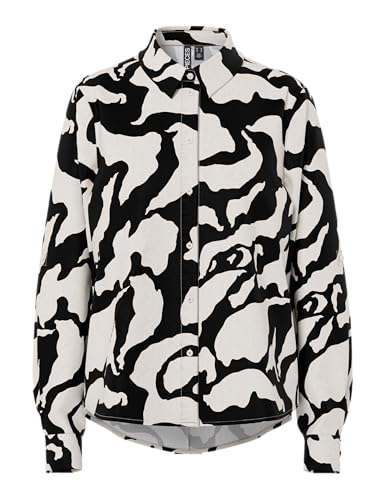 Pieces Pctarlem LS camicia donna L manica lunga